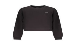 TOMMY HILFIGER FELPA SENZA ZIP DONNA NERO