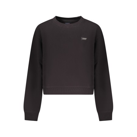 TOMMY HILFIGER FELPA SENZA ZIP DONNA NERO