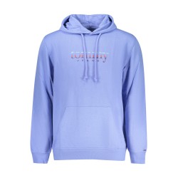 TOMMY HILFIGER FELPA SENZA ZIP UOMO AZZURRO