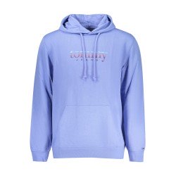 TOMMY HILFIGER FELPA SENZA ZIP UOMO AZZURRO