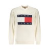 TOMMY HILFIGER FELPA SENZA ZIP UOMO BIANCO