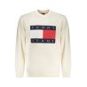 TOMMY HILFIGER FELPA SENZA ZIP UOMO BIANCO