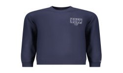 TOMMY HILFIGER FELPA SENZA ZIP UOMO BLU