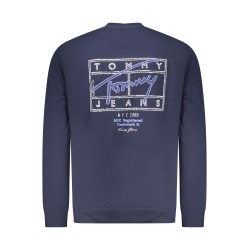 TOMMY HILFIGER FELPA SENZA ZIP UOMO BLU