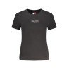 TOMMY HILFIGER T-SHIRT MANICHE CORTE DONNA NERO