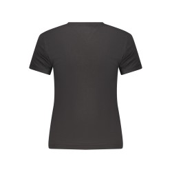TOMMY HILFIGER T-SHIRT MANICHE CORTE DONNA NERO