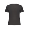 TOMMY HILFIGER T-SHIRT MANICHE CORTE DONNA NERO