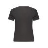 TOMMY HILFIGER T-SHIRT MANICHE CORTE DONNA NERO