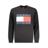 TOMMY HILFIGER FELPA SENZA ZIP UOMO NERO