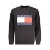 TOMMY HILFIGER FELPA SENZA ZIP UOMO NERO