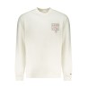 TOMMY HILFIGER FELPA SENZA ZIP UOMO BIANCO