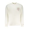 TOMMY HILFIGER FELPA SENZA ZIP UOMO BIANCO