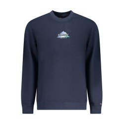 TOMMY HILFIGER FELPA SENZA ZIP UOMO BLU