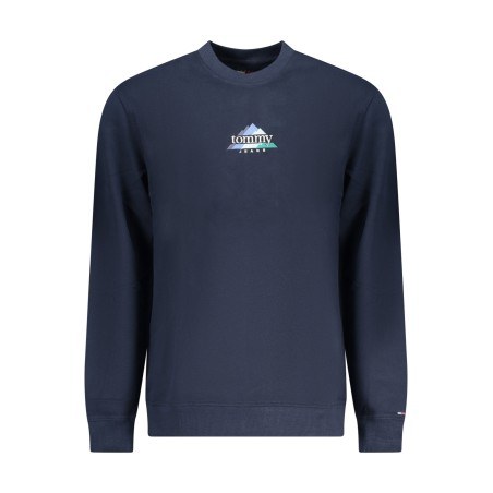 TOMMY HILFIGER FELPA SENZA ZIP UOMO BLU