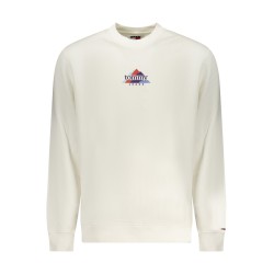TOMMY HILFIGER FELPA SENZA ZIP UOMO BIANCO