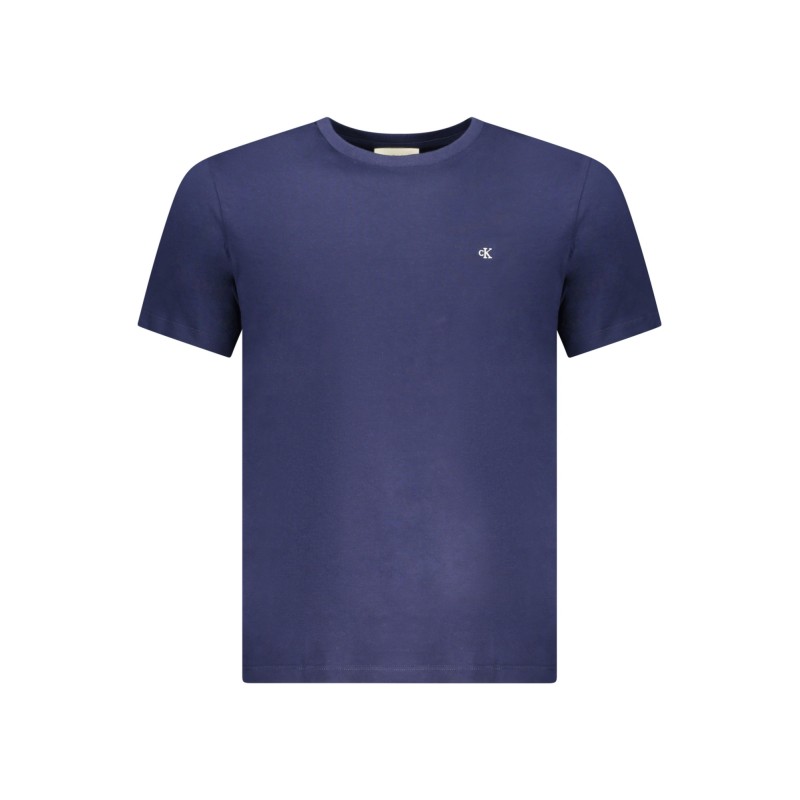 CALVIN KLEIN T-SHIRT MANICHE CORTE UOMO BLU