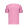 CALVIN KLEIN T-SHIRT MANICHE CORTE DONNA ROSA