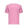 CALVIN KLEIN T-SHIRT MANICHE CORTE DONNA ROSA