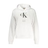 CALVIN KLEIN FELPA SENZA ZIP DONNA BIANCO