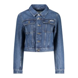 CALVIN KLEIN GIUBBOTTO IN JEANS DONNA BLU