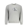CALVIN KLEIN FELPA SENZA ZIP UOMO GRIGIO