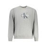 CALVIN KLEIN FELPA SENZA ZIP UOMO GRIGIO