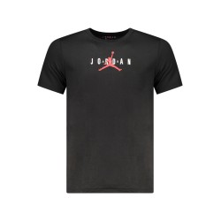 JORDAN T-SHIRT MANICHE CORTE BAMBINO NERO