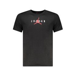 JORDAN T-SHIRT MANICHE CORTE BAMBINO NERO