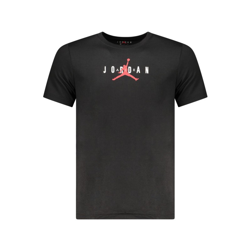 JORDAN T-SHIRT MANICHE CORTE BAMBINO NERO
