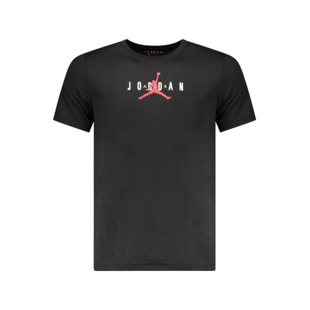 JORDAN T-SHIRT MANICHE CORTE BAMBINO NERO