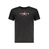 JORDAN T-SHIRT MANICHE CORTE BAMBINO NERO