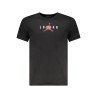 JORDAN T-SHIRT MANICHE CORTE BAMBINO NERO