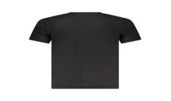 JORDAN T-SHIRT MANICHE CORTE BAMBINO NERO