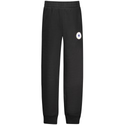 CONVERSE PANTALONE TUTA LUNGO BAMBINO NERO