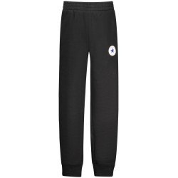 CONVERSE PANTALONE TUTA LUNGO BAMBINO NERO