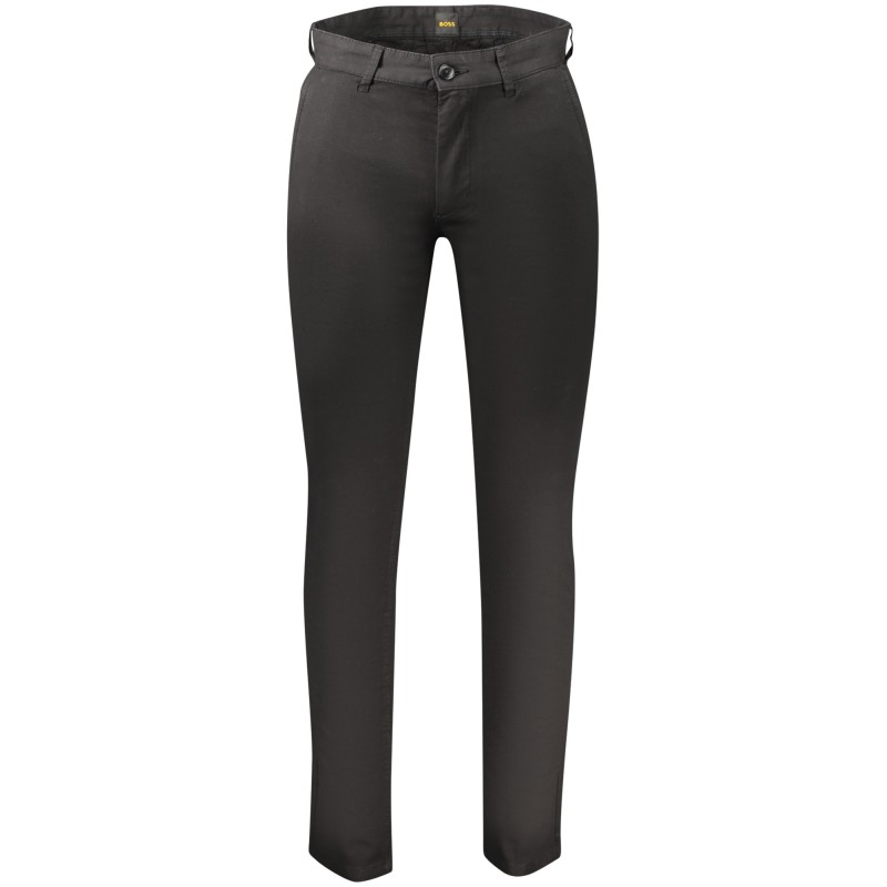 BOSS PANTALONE UOMO NERO