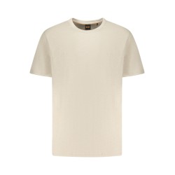 BOSS T-SHIRT MANICHE CORTE UOMO BEIGE