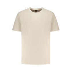 BOSS T-SHIRT MANICHE CORTE UOMO BEIGE