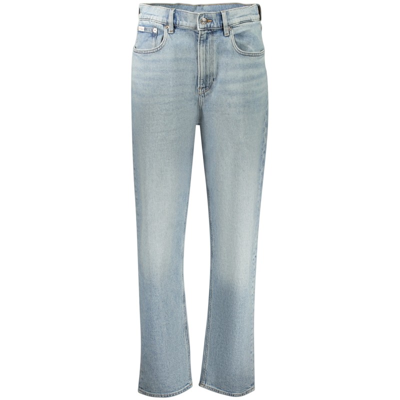 CALVIN KLEIN JEANS DENIM DONNA AZZURRO