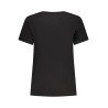 GUESS JEANS T-SHIRT MANICHE CORTE DONNA NERO
