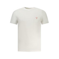 GUESS JEANS T-SHIRT MANICHE CORTE UOMO BIANCO