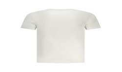 GUESS JEANS T-SHIRT MANICHE CORTE UOMO BIANCO
