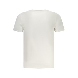 GUESS JEANS T-SHIRT MANICHE CORTE UOMO BIANCO