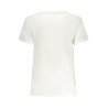 GUESS JEANS T-SHIRT MANICHE CORTE DONNA BIANCO