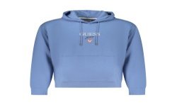 GUESS JEANS FELPA SENZA ZIP UOMO AZZURRO