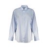 GUESS JEANS CAMICIA MANICHE LUNGHE DONNA AZZURRO