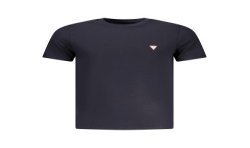 GUESS JEANS T-SHIRT MANICHE CORTE UOMO BLU