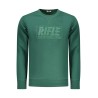 RIFLE FELPA SENZA ZIP UOMO VERDE
