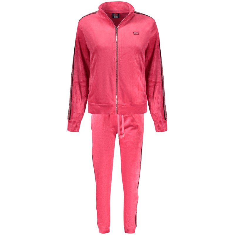 NORWAY 1963 TUTA SPORTIVA DONNA ROSA