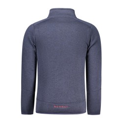 NORWAY 1963 FELPA CON ZIP UOMO BLU